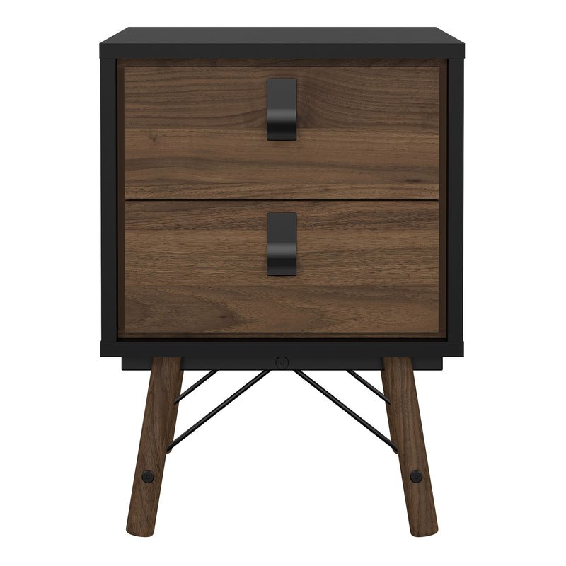 Ry Bedside Cabinet 2 Drawer – image 2