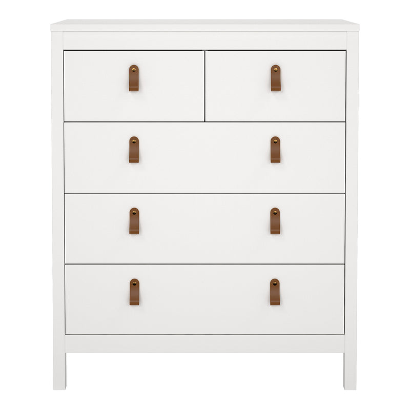 Barcelona Chest 3+2 Drawers – White – image 2