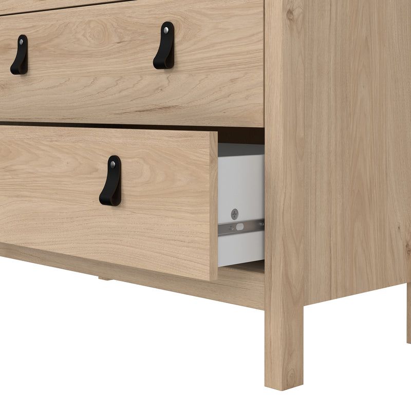 Barcelona Chest 3+2 Drawers – Hickory Oak – image 10