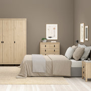 Barcelona Chest 3+2 Drawers – Hickory Oak – image 7