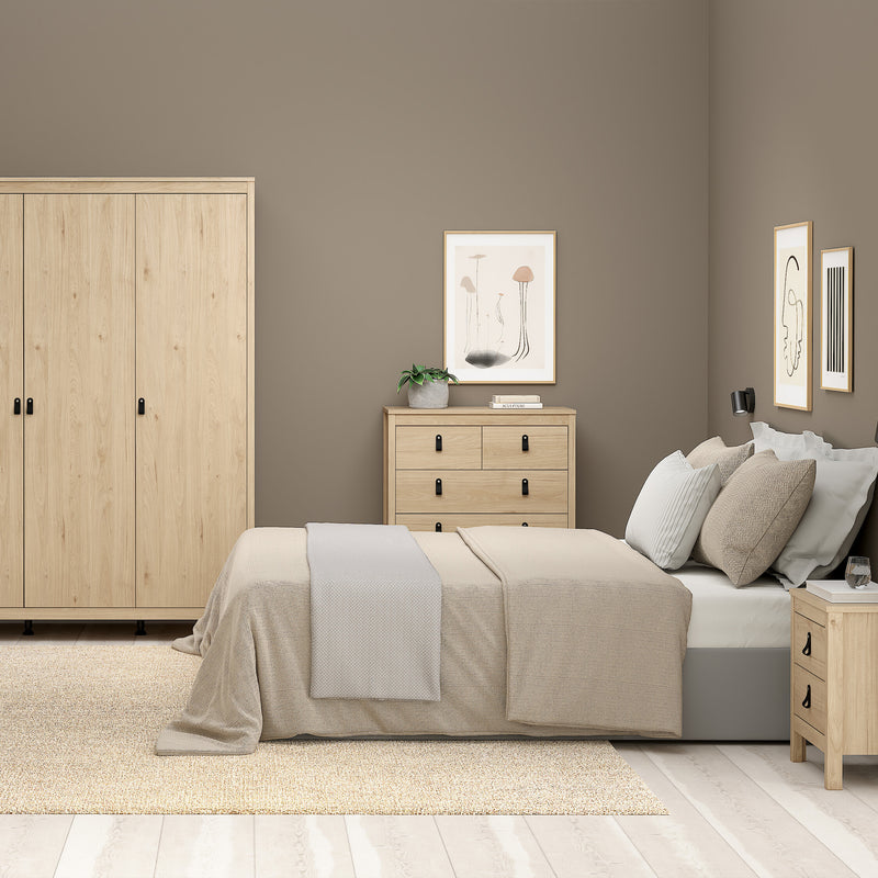 Barcelona Chest 3+2 Drawers – Hickory Oak – image 7