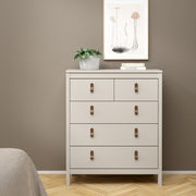Barcelona Chest 3+2 Drawers – Cashmere – image 8