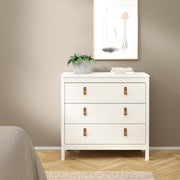 Barcelona Chest 3 Drawers – White – image 6