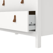 Barcelona Chest 3 Drawers – White – image 8