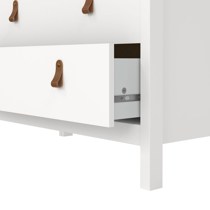 Barcelona Chest 3 Drawers – White – image 8