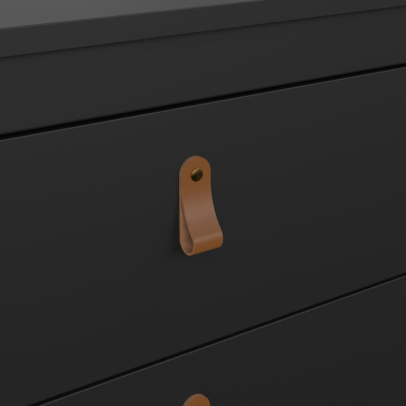 Barcelona Chest 3 Drawers – Matt Black – image 10