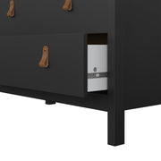 Barcelona Chest 3 Drawers – Matt Black – image 11