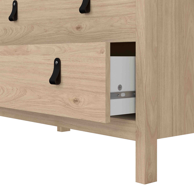 Barcelona Chest 3 Drawers – Hickory Oak – image 8