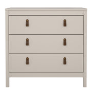 Barcelona Chest 3 Drawers – Cashmere – image 3
