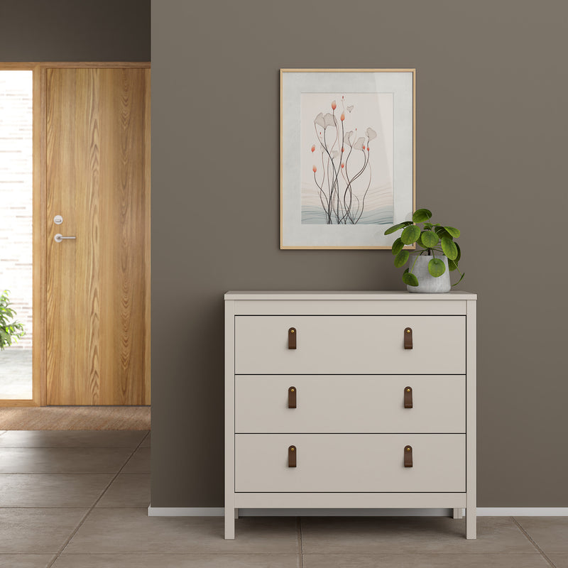 Barcelona Chest 3 Drawers – Cashmere – image 8