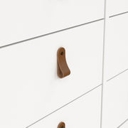 Barcelona Double Dresser 4+4 Drawers – White – image 8