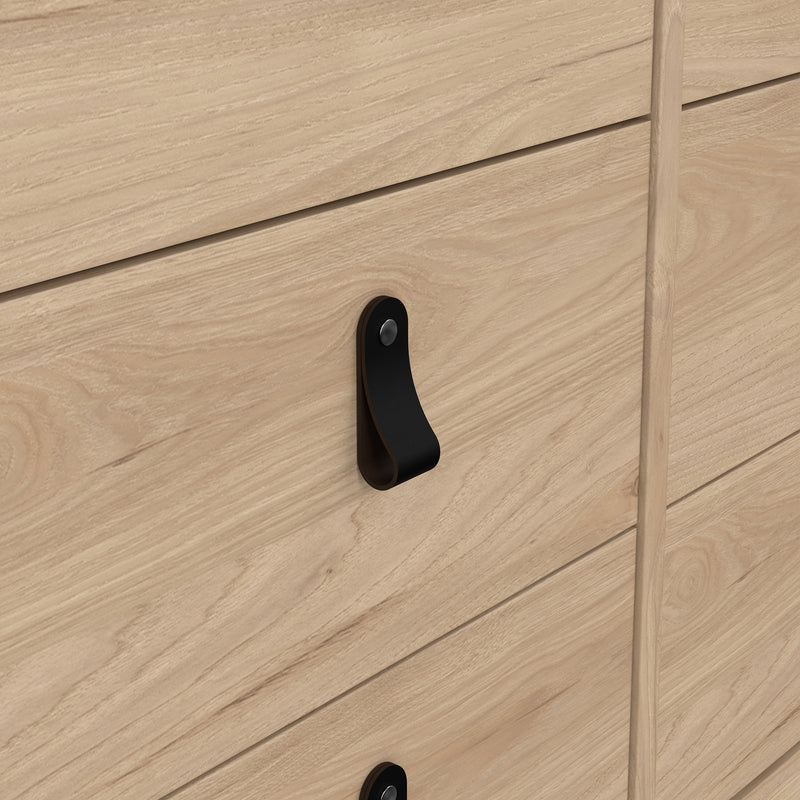 Barcelona Double Dresser 4+4 Drawers – Hickory Oak – image 8