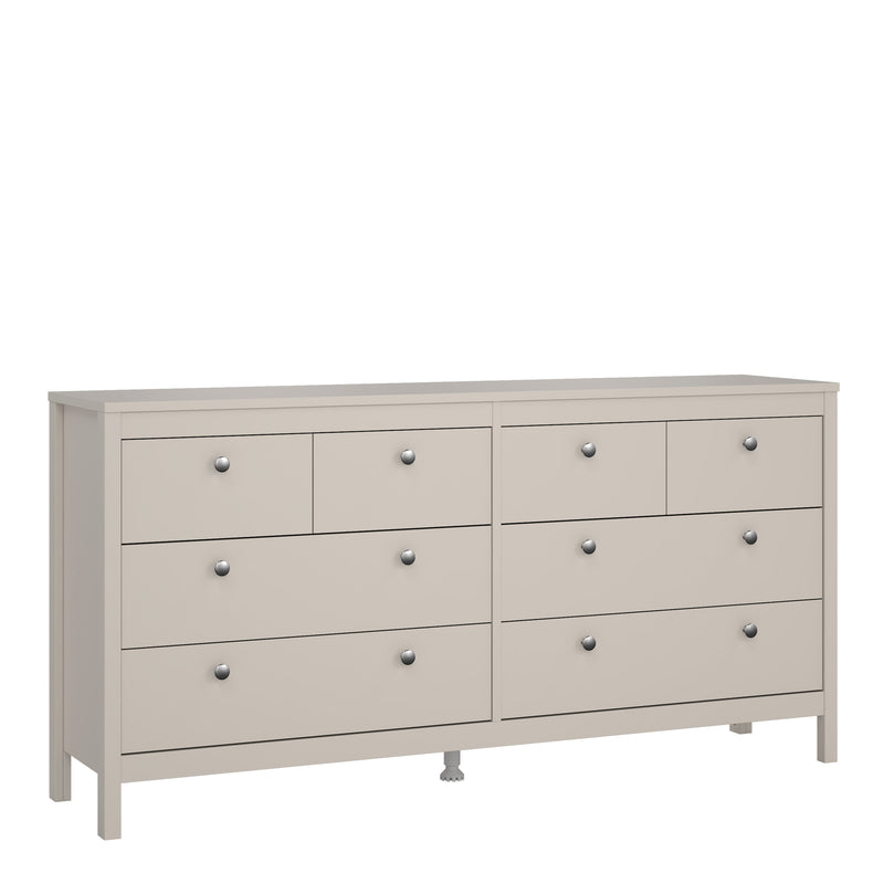 Barcelona Double Dresser 4+4 Drawers – Cashmere – image 2