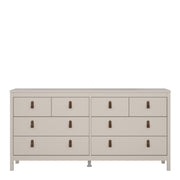 Barcelona Double Dresser 4+4 Drawers – Cashmere – image 3