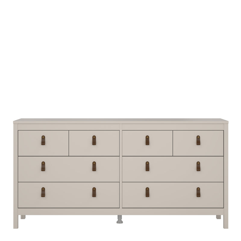 Barcelona Double Dresser 4+4 Drawers – Cashmere – image 3