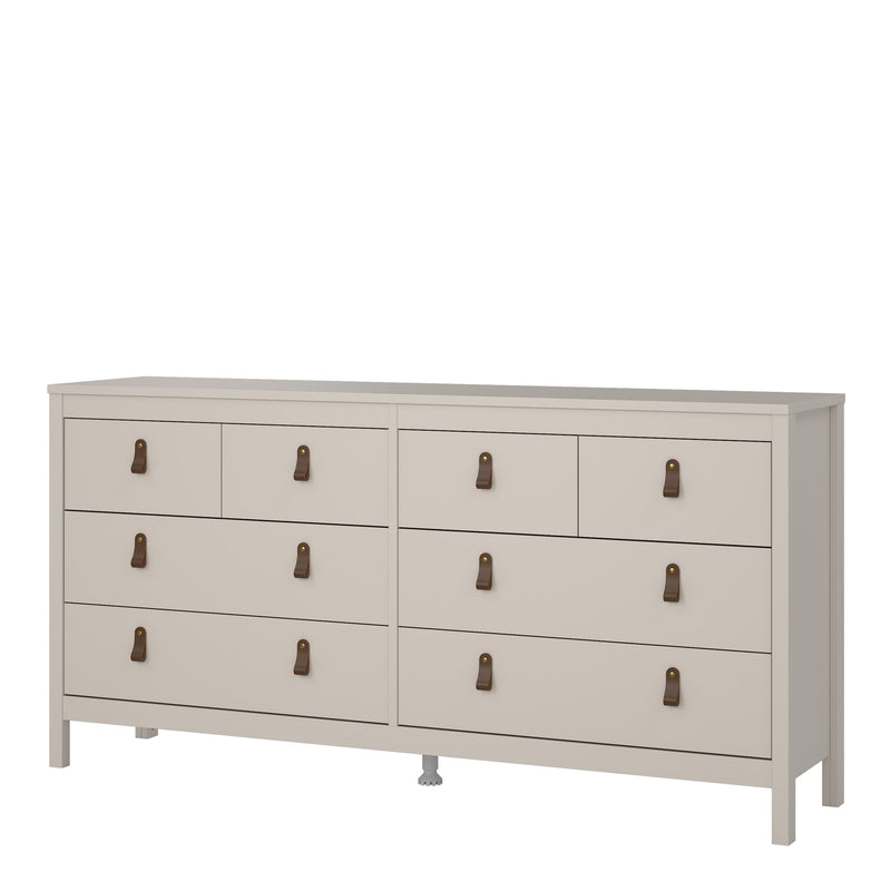 Barcelona Double Dresser 4+4 Drawers – Cashmere – image 4
