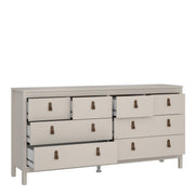 Barcelona Double Dresser 4+4 Drawers – Cashmere – image 6