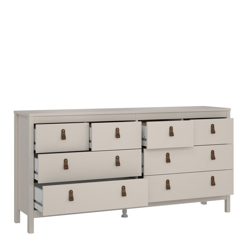 Barcelona Double Dresser 4+4 Drawers – Cashmere – image 6