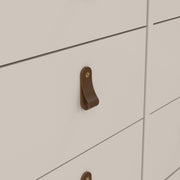 Barcelona Double Dresser 4+4 Drawers – Cashmere – image 9