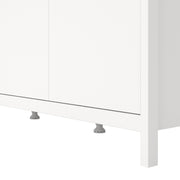 Barcelona Wardrobe with 3 Doors in Jackson – White – image 9