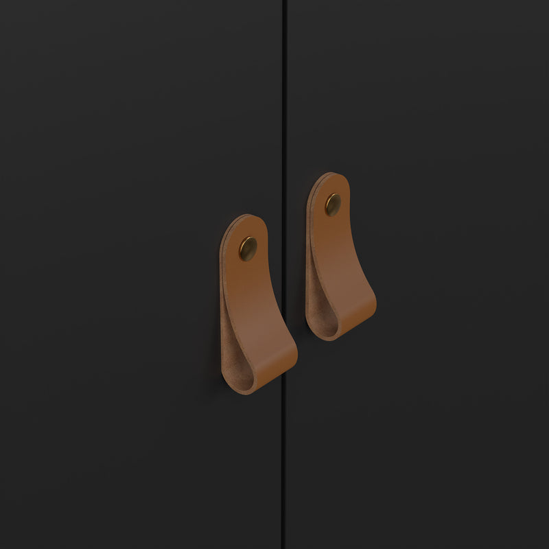 Barcelona Wardrobe with 3 Doors in Jackson – Matt Black – image 8