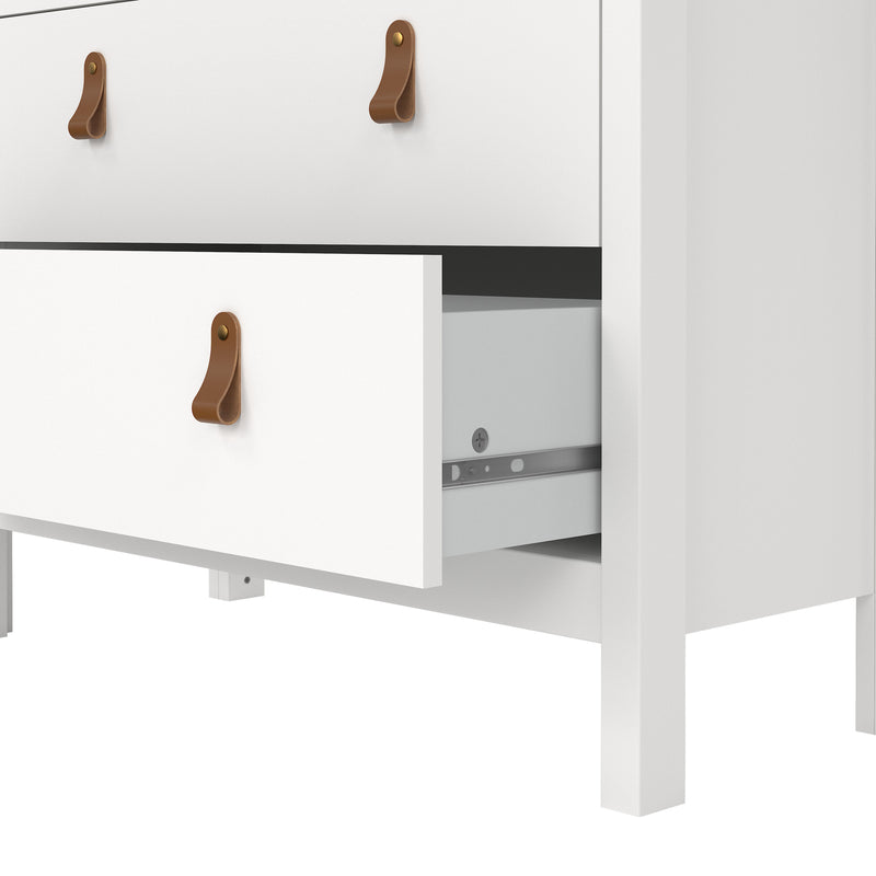 Barcelona China Cabinet 2 Doors with + 3 Drawers in Jackson – White – image 10