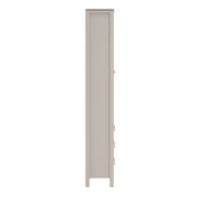 Barcelona China Cabinet 2 Doors with + 3 Drawers in Jackson – Cashmere – image 5