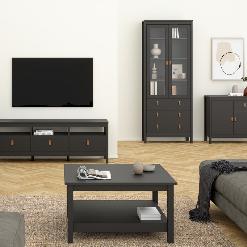 Barcelona Coffee Table in Jackson – Matt Black – image 4