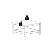 Barcelona Coffee Table in Jackson – Hickory Oak – image 11