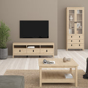 Barcelona Coffee Table in Jackson – Hickory Oak – image 5