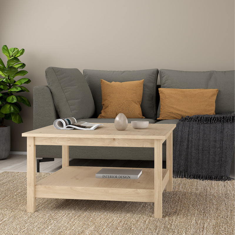 Barcelona Coffee Table in Jackson – Hickory Oak – image 6