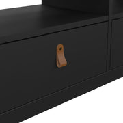 Barcelona TV Unit 3 Drawers – Matt Black – image 8