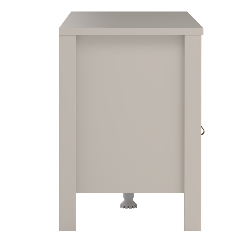 Barcelona TV Unit 3 Drawers – Cashmere – image 5