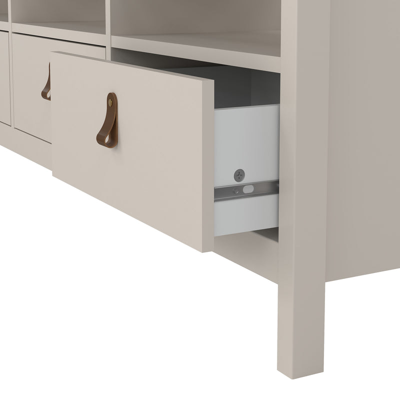 Barcelona TV Unit 3 Drawers – Cashmere – image 9