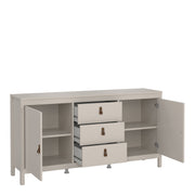 Barcelona Sideboard 2 Doors + 3 Drawers – Cashmere – image 6