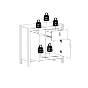 Barcelona Sideboard 2 Doors 1 Drawer – image 10