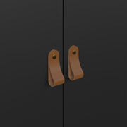Barcelona Wardrobe with 2 Doors in Jackson – Matt Black – image 7