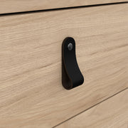 Barcelona Desk 3 Drawers in Jackson – Hickory Oak – image 8