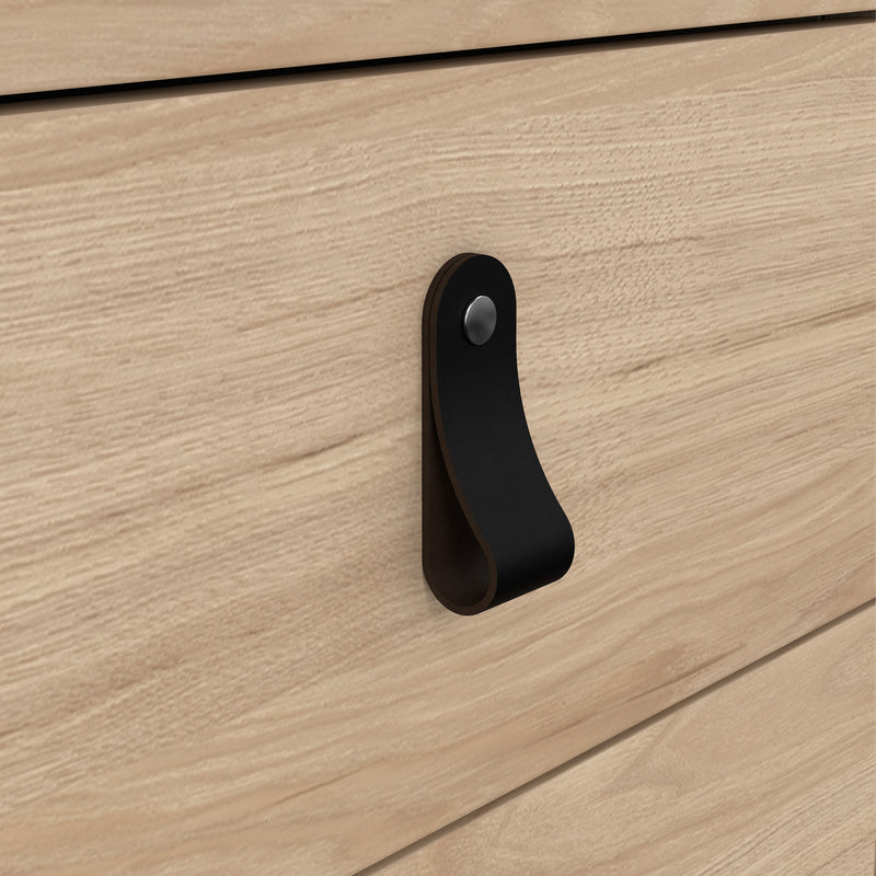 Barcelona Desk 3 Drawers in Jackson – Hickory Oak – image 8