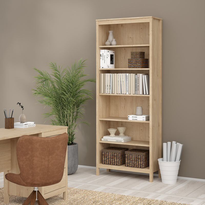 Barcelona Bookcase – Hickory Oak – image 6