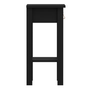 Barcelona Bedside Table with 1 Drawer – Matt Black – image 4