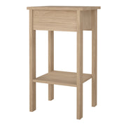 Barcelona Bedside Table with 1 Drawer – Hickory Oak – image 5