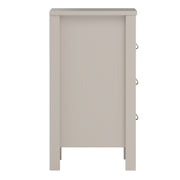 Barcelona Bedside Table 3 Drawers – Cashmere – image 5