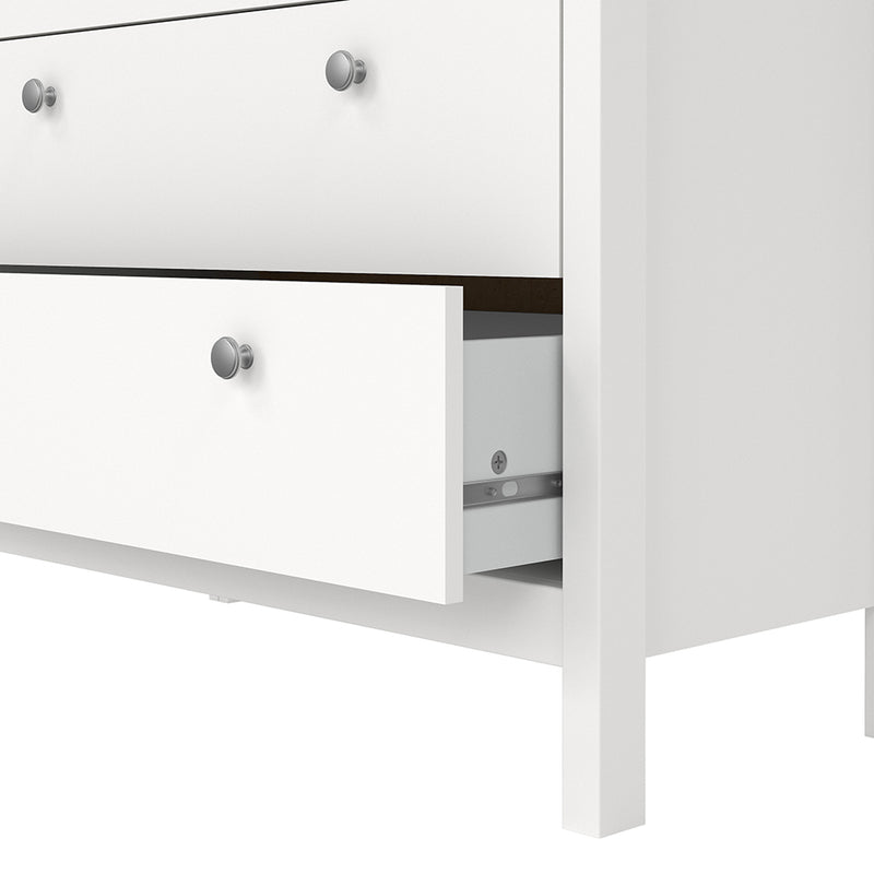 Madrid Chest 3+2 Drawers – White – image 10