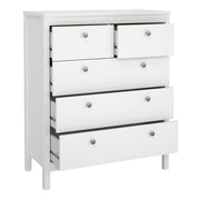 Madrid Chest 3+2 Drawers – White – image 5