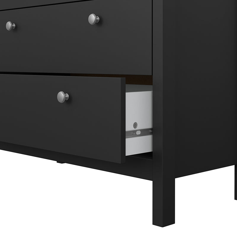 Madrid Chest 3+2 Drawers – Matt Black – image 11