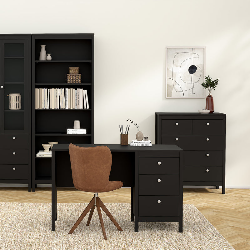 Madrid Chest 3+2 Drawers – Matt Black – image 7