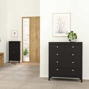 Madrid Chest 3+2 Drawers – Matt Black – image 8