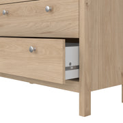 Madrid Chest 3+2 Drawers – Hickory Oak – image 11