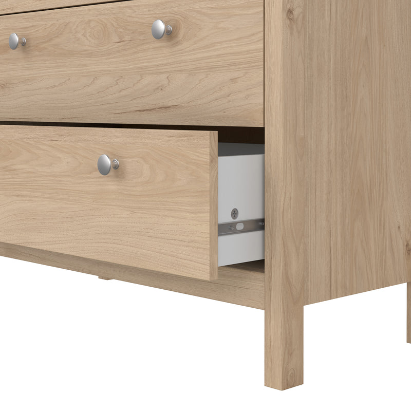 Madrid Chest 3+2 Drawers – Hickory Oak – image 11